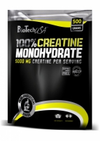 100% Creatine Monohydrate 500g - sáčok - BioTech USA
