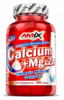 Calcium + Mg + Zn 100 tab. - Amix