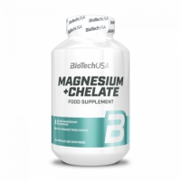 Magnesium + Chelate - 60 kaps. - BioTech USA