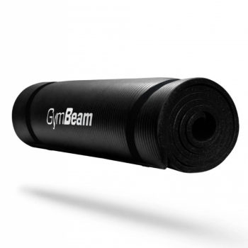 Podložka na cvičenie Yoga Mat Black - GymBeam