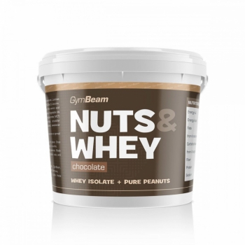 Proteínové arašidové maslo Nuts & Whey 1000g - GymBeam