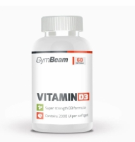 Vitamín D3 2000 IU 60 kaps. - GymBeam