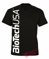 BioTech USA pánske tričko - čierne