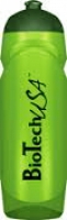 Športová fľaša Neon zelený "BioTech USA" 0,75 l