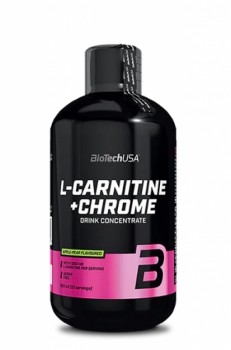 L-Carnitine 35 000mg + Chrome 5 mg (500ml) - BioTech USA