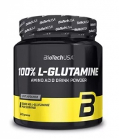 100% L-Glutamine 240 g - BioTech USA