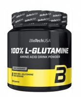 100% L-Glutamine 500g - BioTech USA